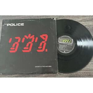The Police - Ghost in the Machine Excellent Condition Vinyl Record LP AJ12